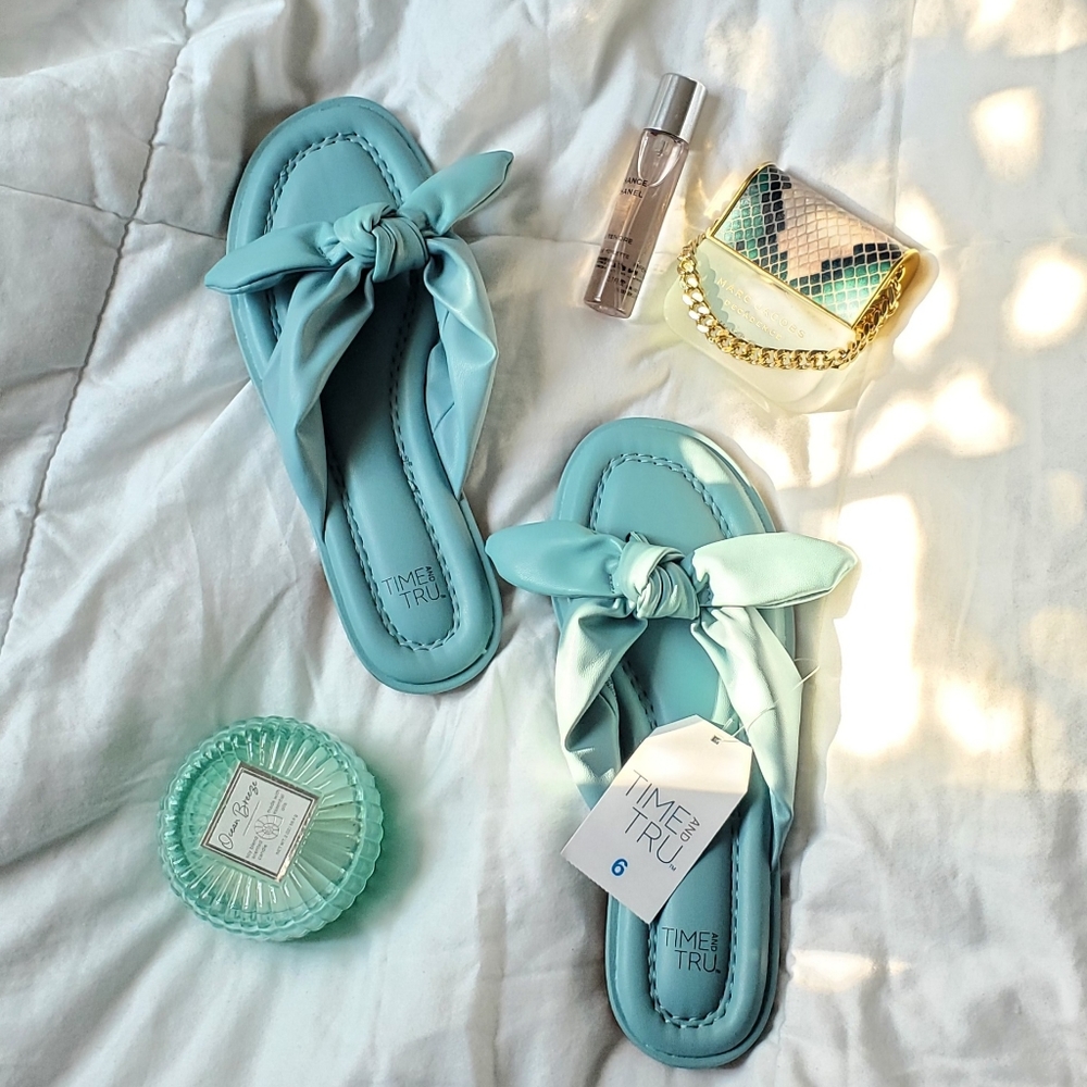 Time and Tru Wrap Sandals